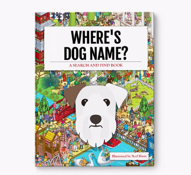 Personalised Where's {dogsName} Book